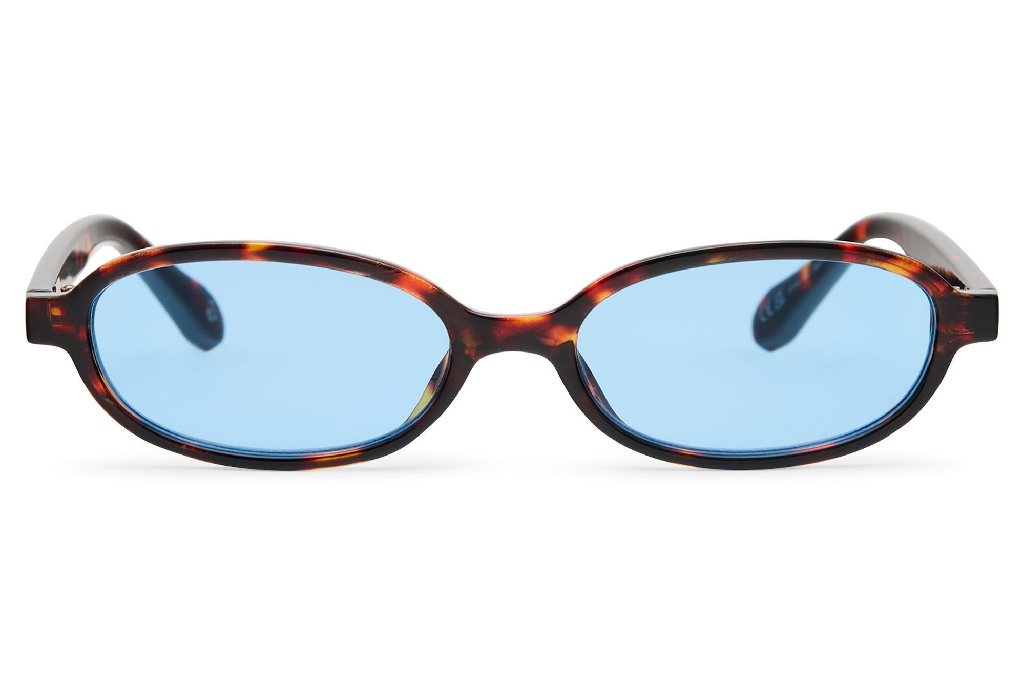Unisex UV400 Thin Frame Party Sunglasses Oval Design