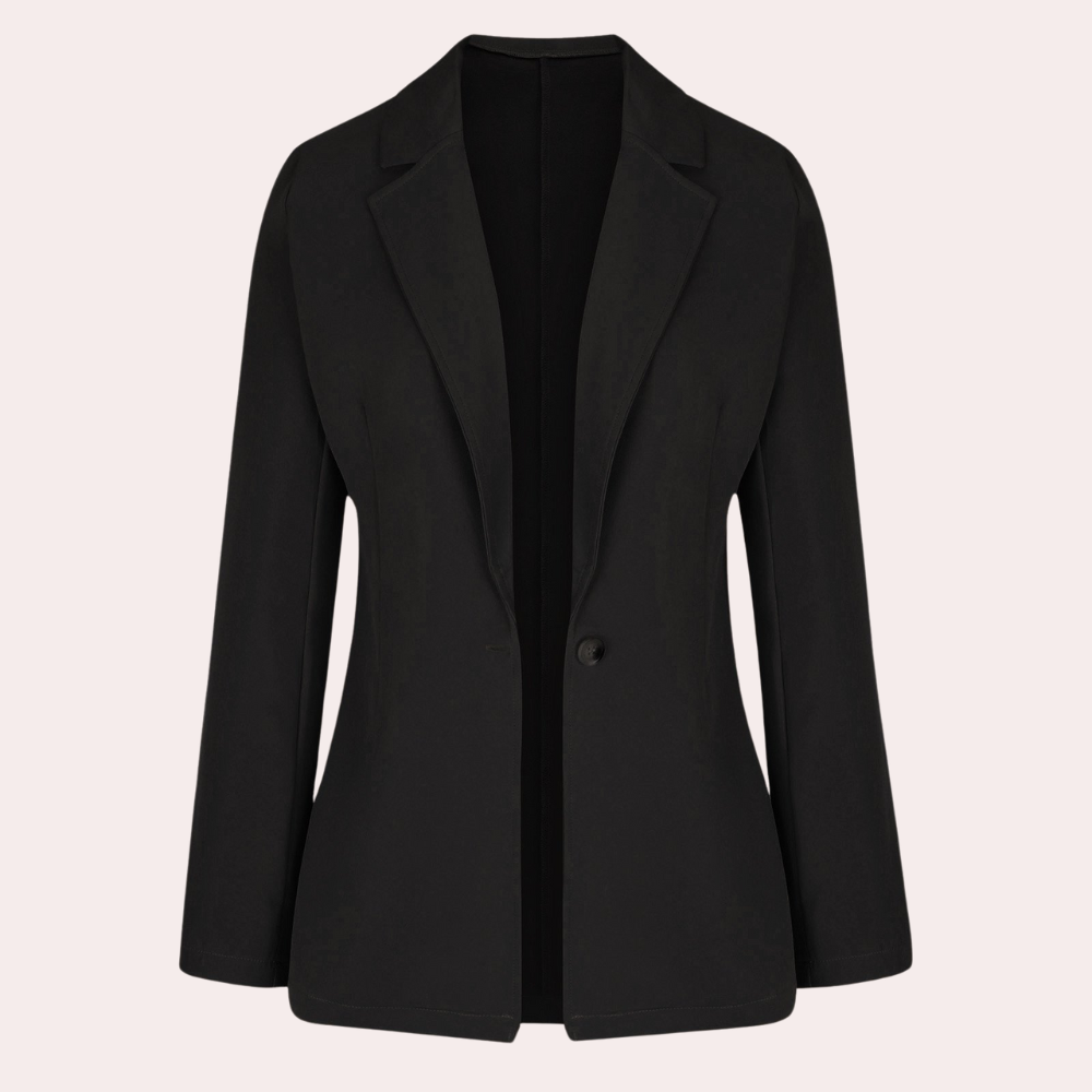 Women's Elegant Tailored Blazer Slim Fit Jacket Fashion