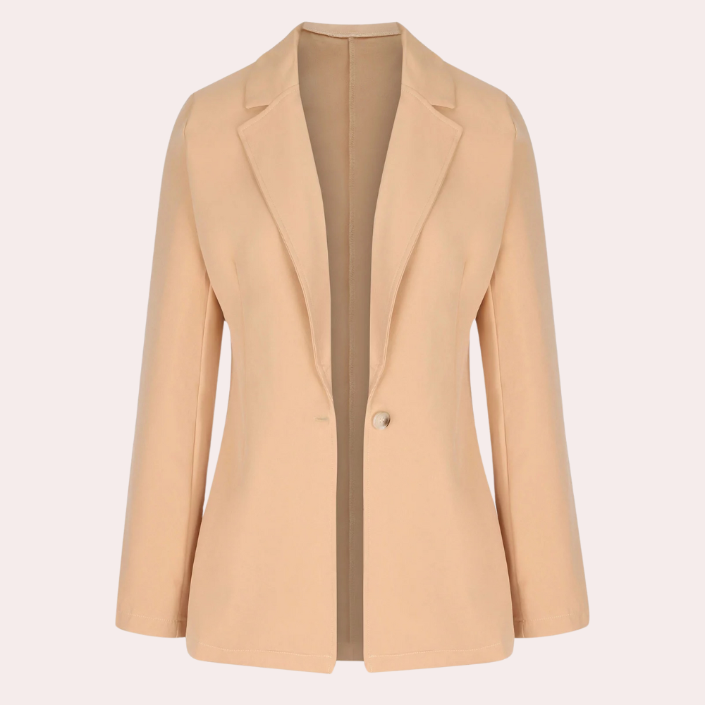 Women's Elegant Tailored Blazer Slim Fit Jacket Fashion