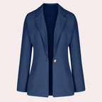 Women's Elegant Tailored Blazer Slim Fit Jacket Fashion