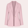 Women's Elegant Tailored Blazer Slim Fit Jacket Fashion