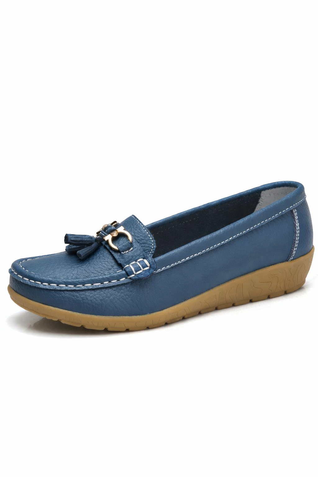 Women's Tassel Detail Slip-On Loafers Flat Shoes