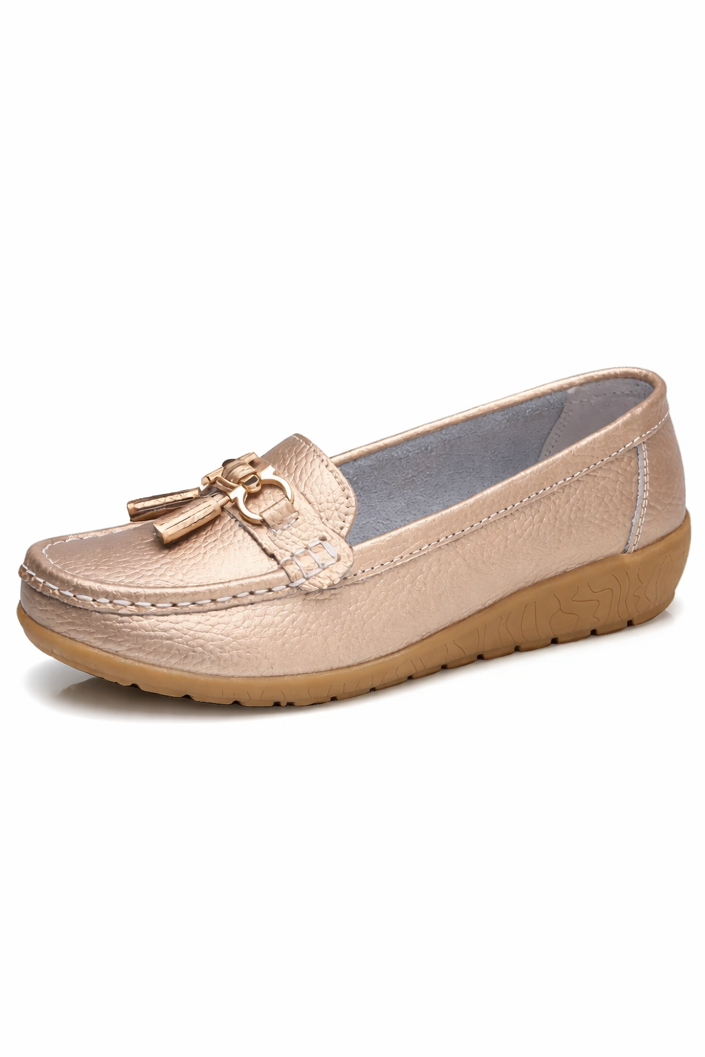 Women's Tassel Detail Slip-On Loafers Flat Shoes