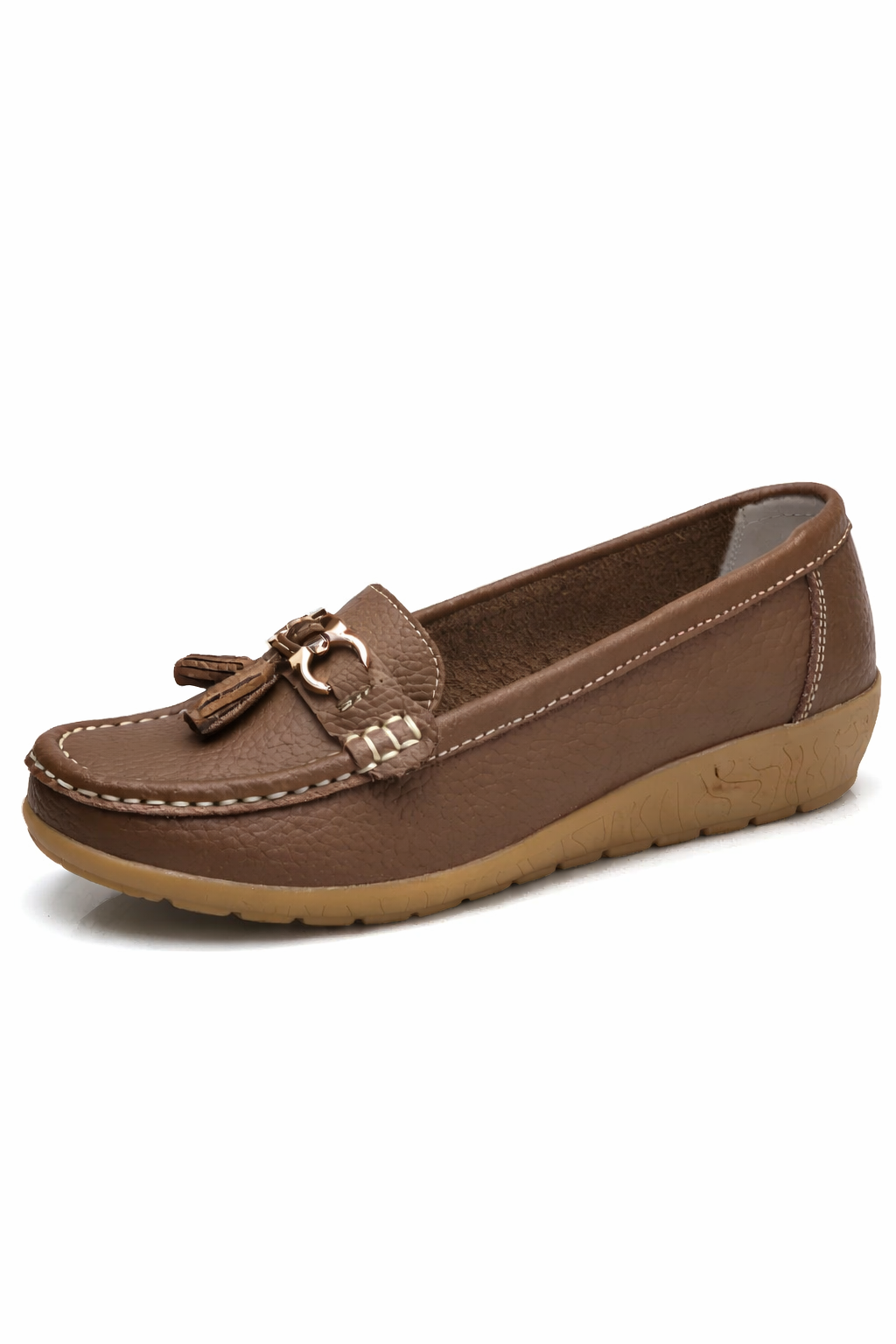 Women's Tassel Detail Slip-On Loafers Flat Shoes