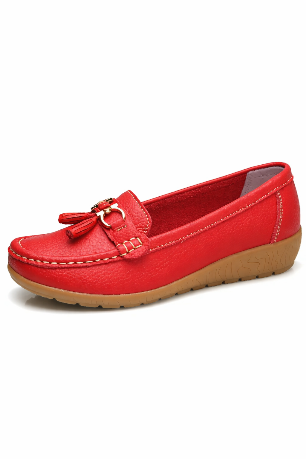 Women's Tassel Detail Slip-On Loafers Flat Shoes