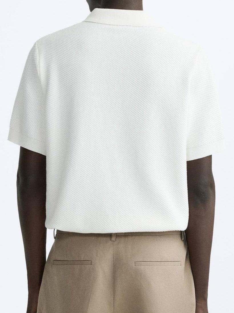 Men's Classic Knit Polo Shirt Comfortable Retro Style