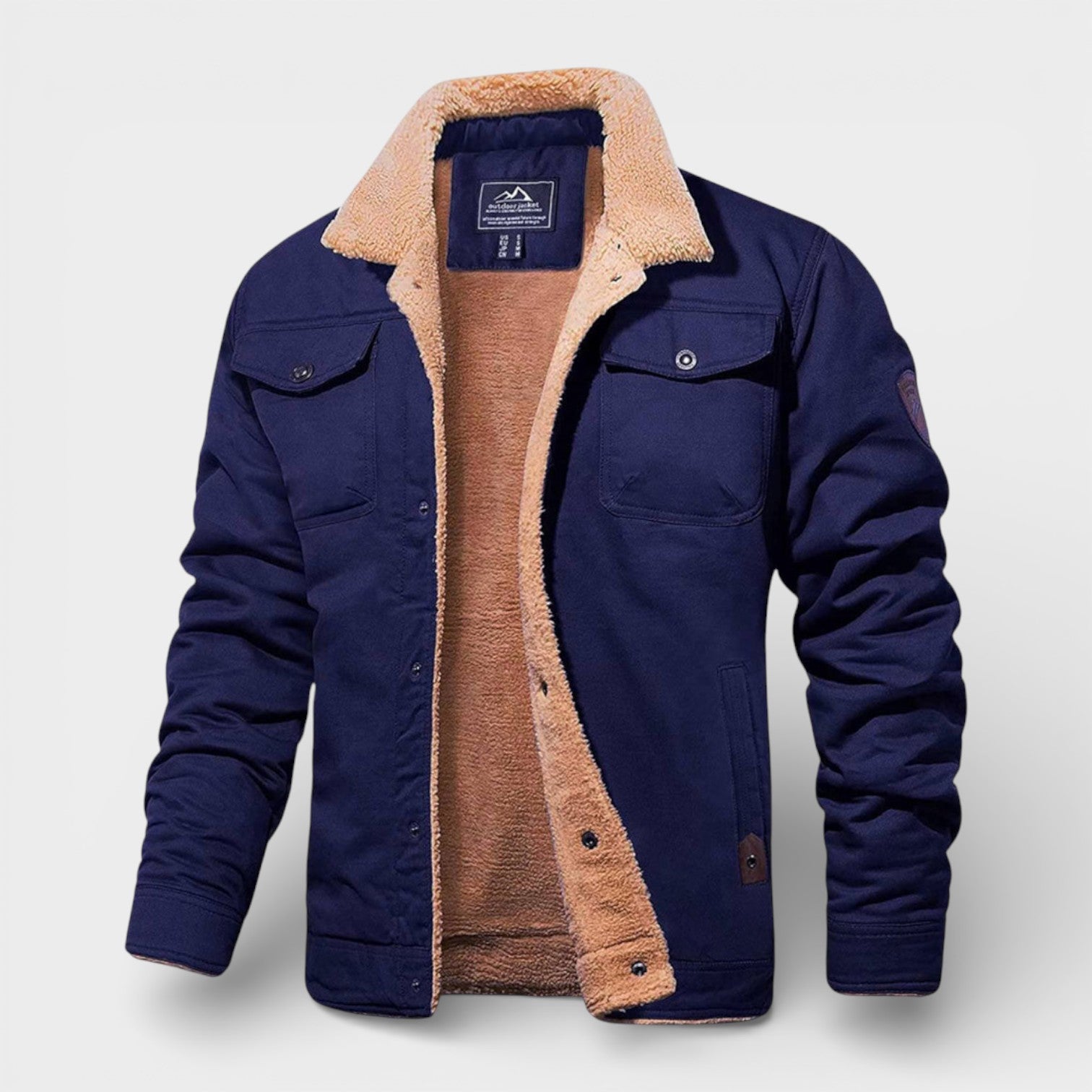 Bomber Jacket Vintage Style Men’s Lightweight Everyday Outerwear