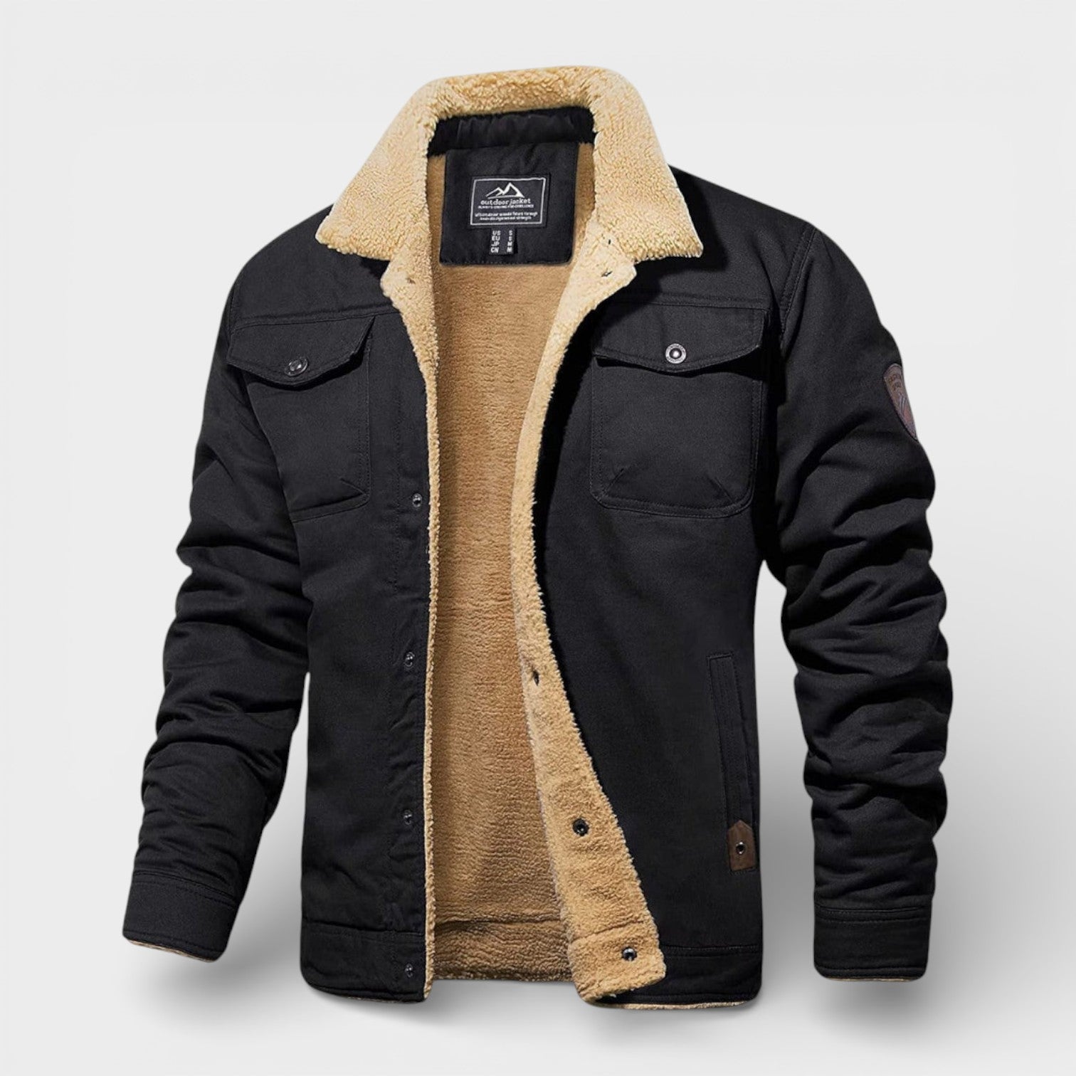 Bomber Jacket Vintage Style Men’s Lightweight Everyday Outerwear