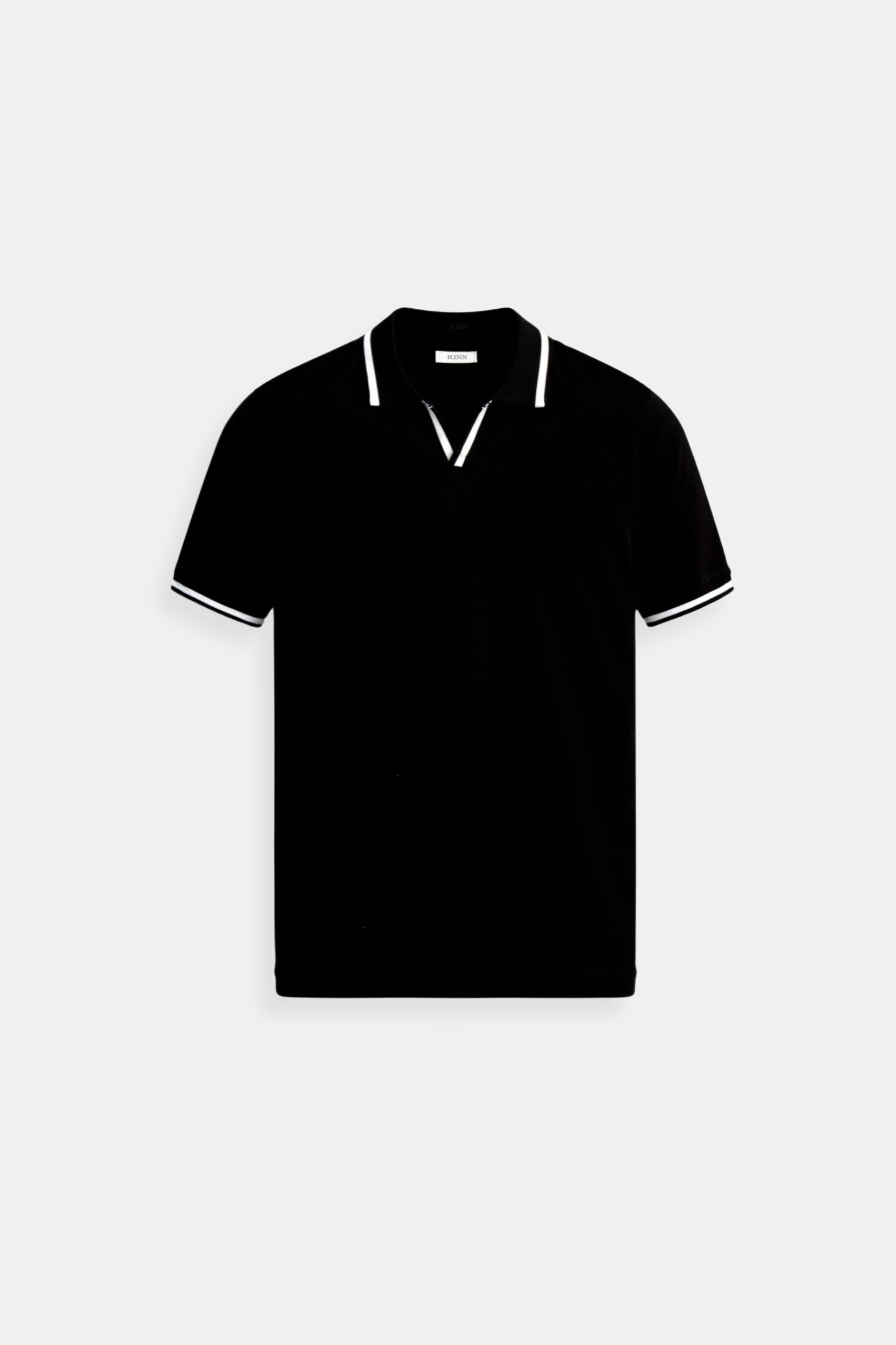 Men's Soft Comfortable Polo Shirt with Contrast Details