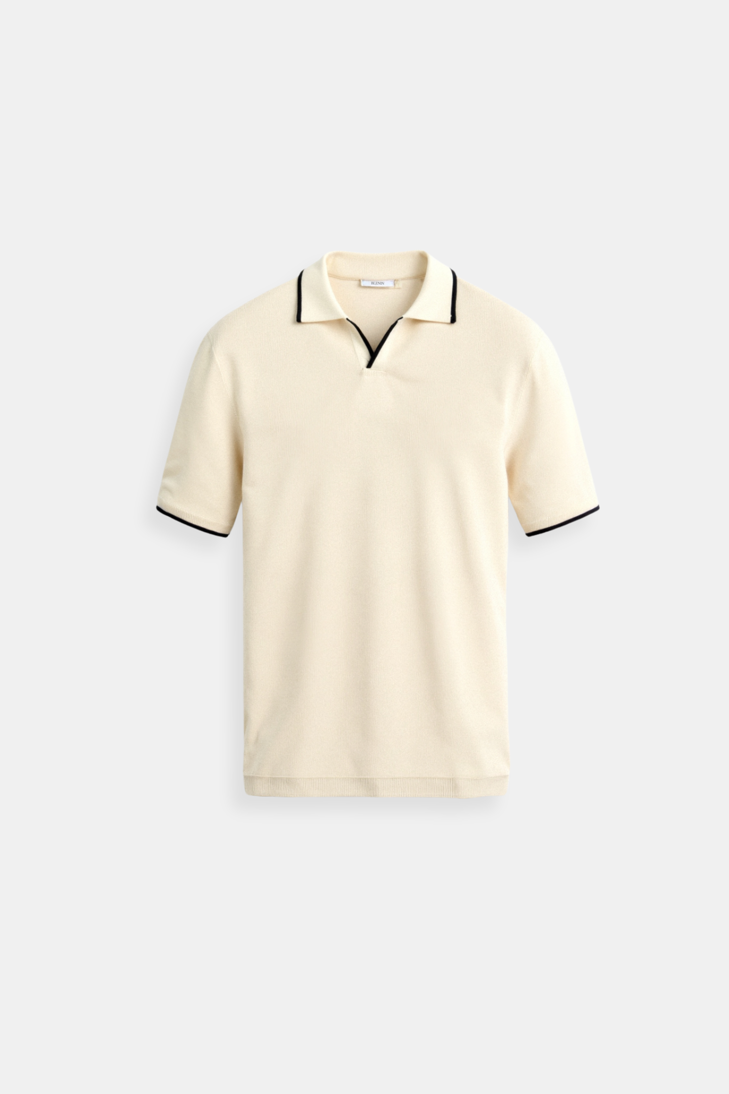 Men's Soft Comfortable Polo Shirt with Contrast Details