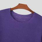 Men's T Shirt Breathable Lightweight Comfort Stretch Fit