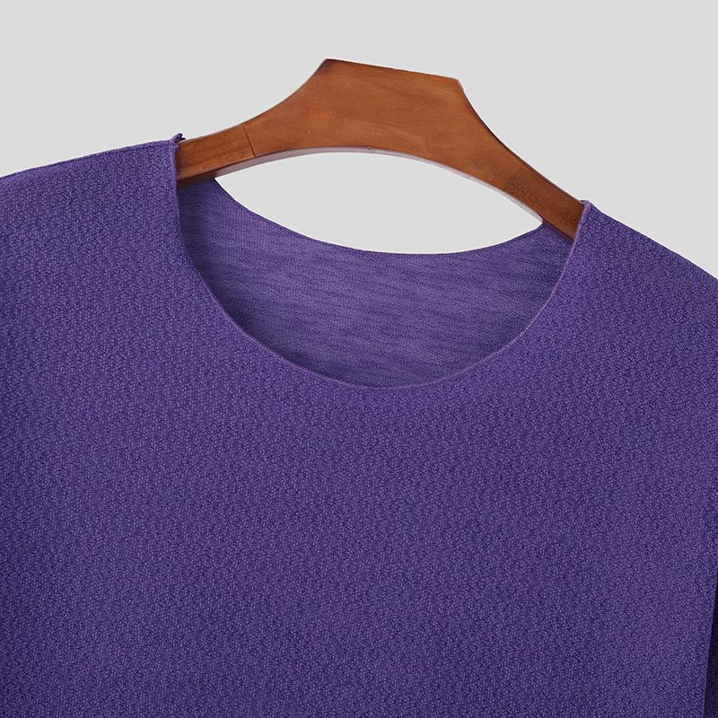 Men's T Shirt Breathable Lightweight Comfort Stretch Fit