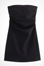 Women’s Strapless Bodycon Mini Dress Clean Slim Fit