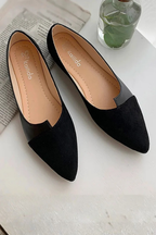 Women's Pointed Toe Ballet Flats Slip On Lightweight Shoes