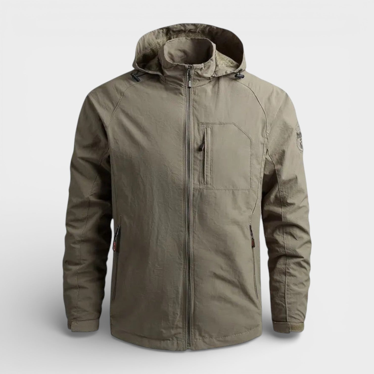 Men’s Cargo Jacket Waterproof Durable Daily Wear