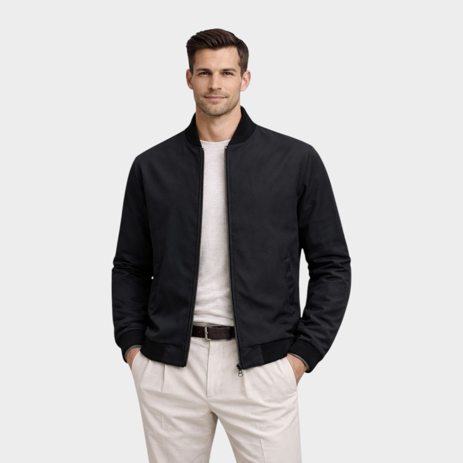 Men’s Lightweight Jacket Breathable Comfort Business Casual