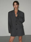 Women’s Oversized Blazer for Work and Evening Wear