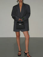 Women’s Oversized Blazer for Work and Evening Wear