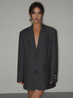 Women’s Oversized Blazer for Work and Evening Wear