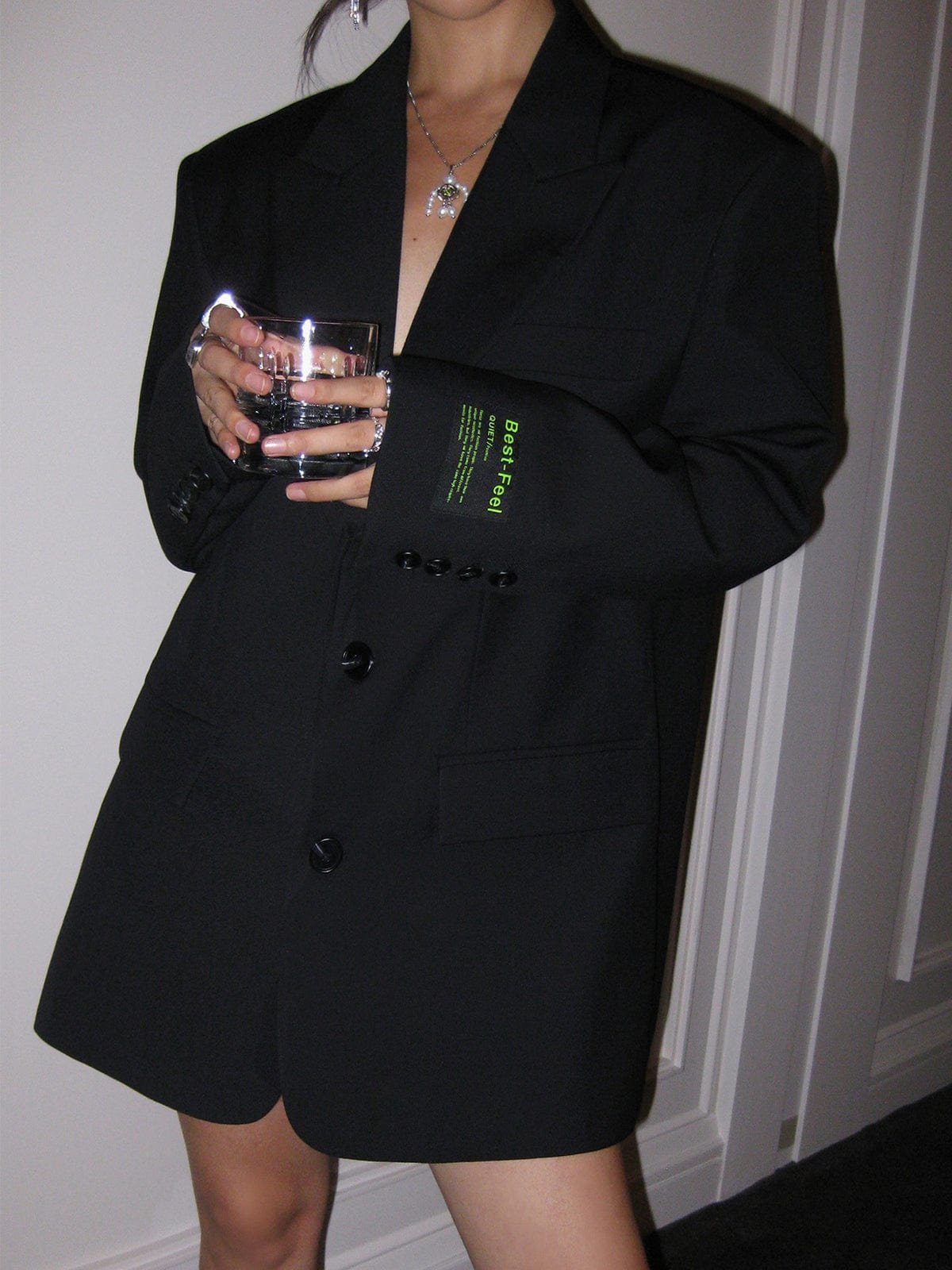 Women’s Oversized Blazer for Work and Evening Wear