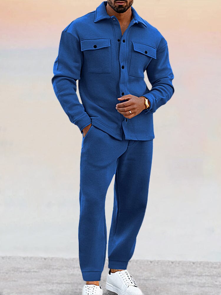 Men's 2 Piece Set Comfort Athleisure Casual Outfit