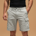 Men's Cargo Shorts Knee-Length with Multiple Pockets