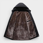 Outdoor Jacket Men’s Fleece-Lined Thermal Cold Weather Layer