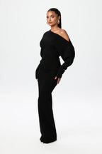 Women's Soft Knit Maxi Dress Relaxed Fit Luxurious Style