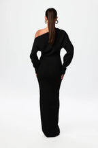 Women's Soft Knit Maxi Dress Relaxed Fit Luxurious Style