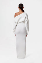 Women's Soft Knit Maxi Dress Relaxed Fit Luxurious Style