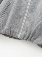 Women's Loose Fit Trendy Bomber Jacket Comfortable Outerwear