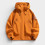 Men’s Softshell Windbreaker Waterproof Cargo Casual Fit