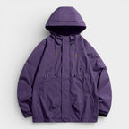 Men’s Softshell Windbreaker Waterproof Cargo Casual Fit