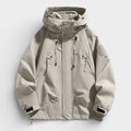 Men’s Softshell Windbreaker Waterproof Cargo Casual Fit