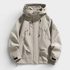 Men’s Softshell Windbreaker Waterproof Cargo Casual Fit