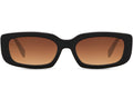 Eco-Friendly Rectangular Sunglasses 100% UV Protection