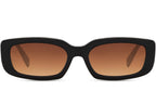 Eco-Friendly Rectangular Sunglasses 100% UV Protection