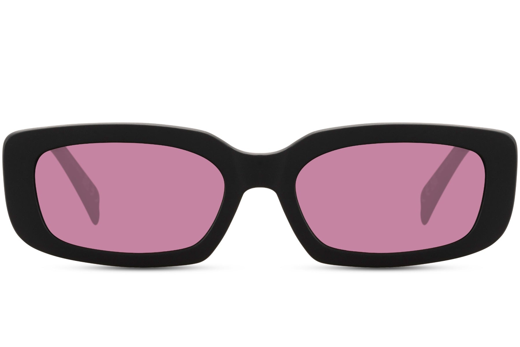 Eco-Friendly Rectangular Sunglasses 100% UV Protection