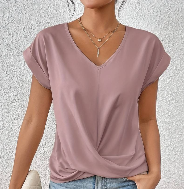 Women’s Elegant Blouse Lightweight Breathable Classic Fit