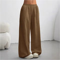Women's Joggers Cotton Blend Wide Leg Comfort Fit