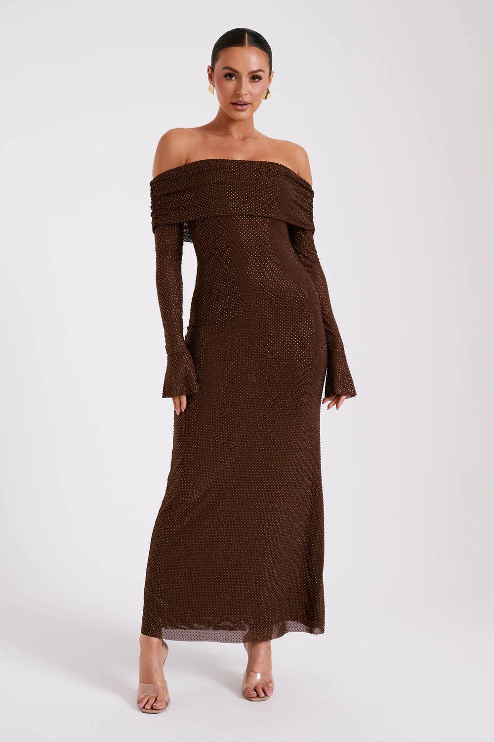 Women’s Luxury Glitter Dress Timeless Evening Elegance