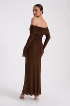 Women’s Luxury Glitter Dress Timeless Evening Elegance