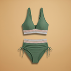 Women's Adjustable Strap Bikini Set Two-Piece Swimwear