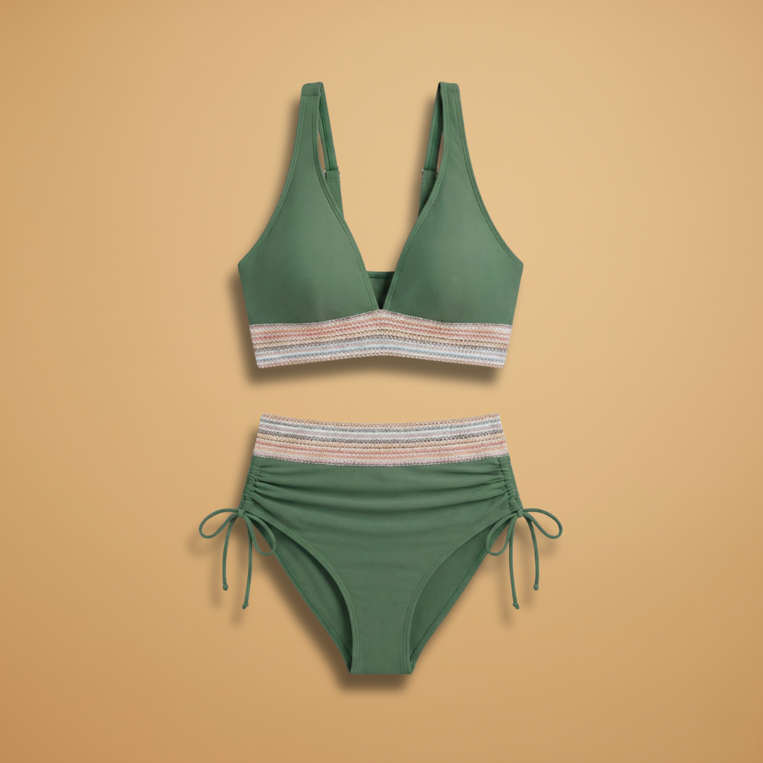 Women's Adjustable Strap Bikini Set Two-Piece Swimwear