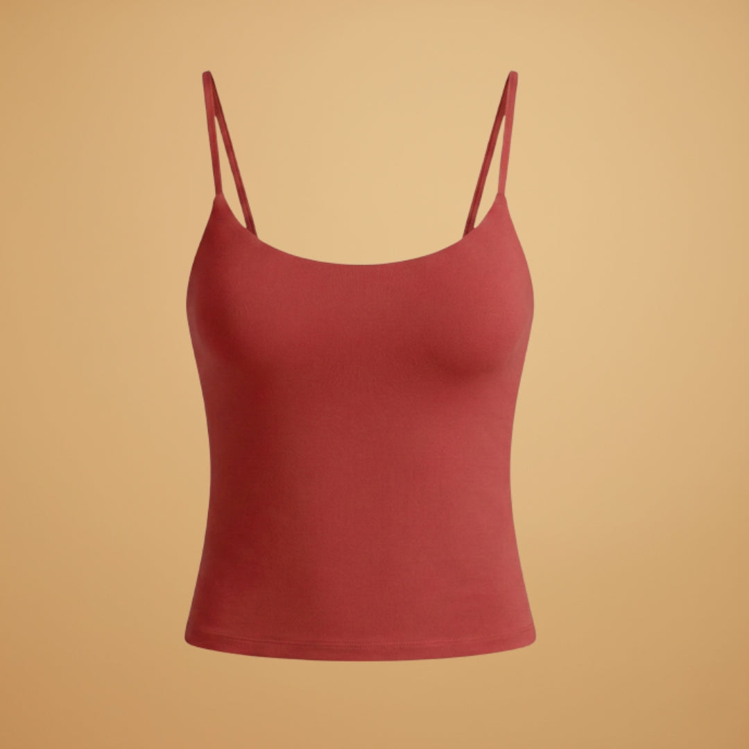 Women's Lightweight Sleeveless Tank Top with Thin Straps
