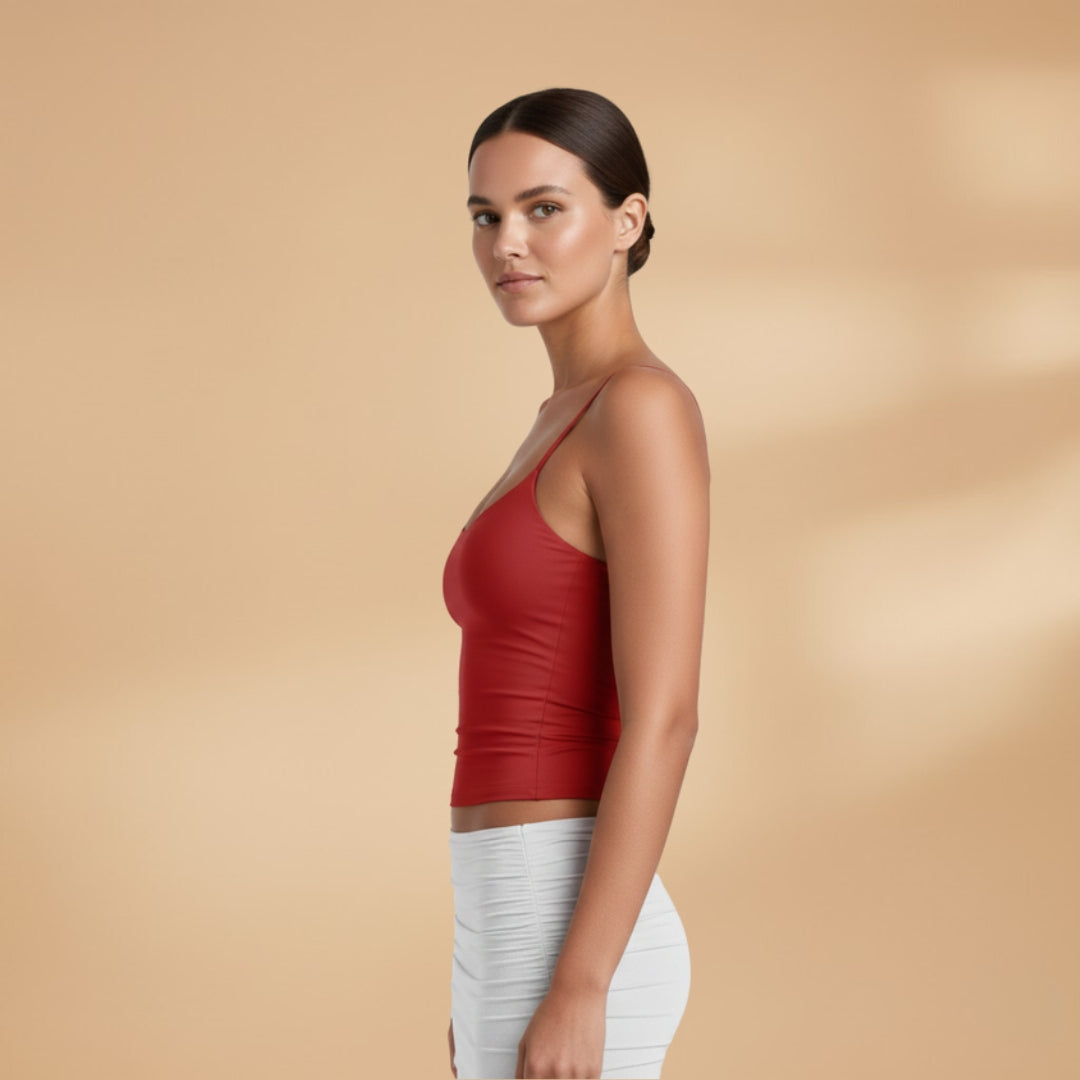 Women's Lightweight Sleeveless Tank Top with Thin Straps