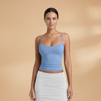 Women's Lightweight Sleeveless Tank Top with Thin Straps