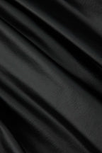 Women's High Waist Balloon Skirt Glossy Faux Leather
