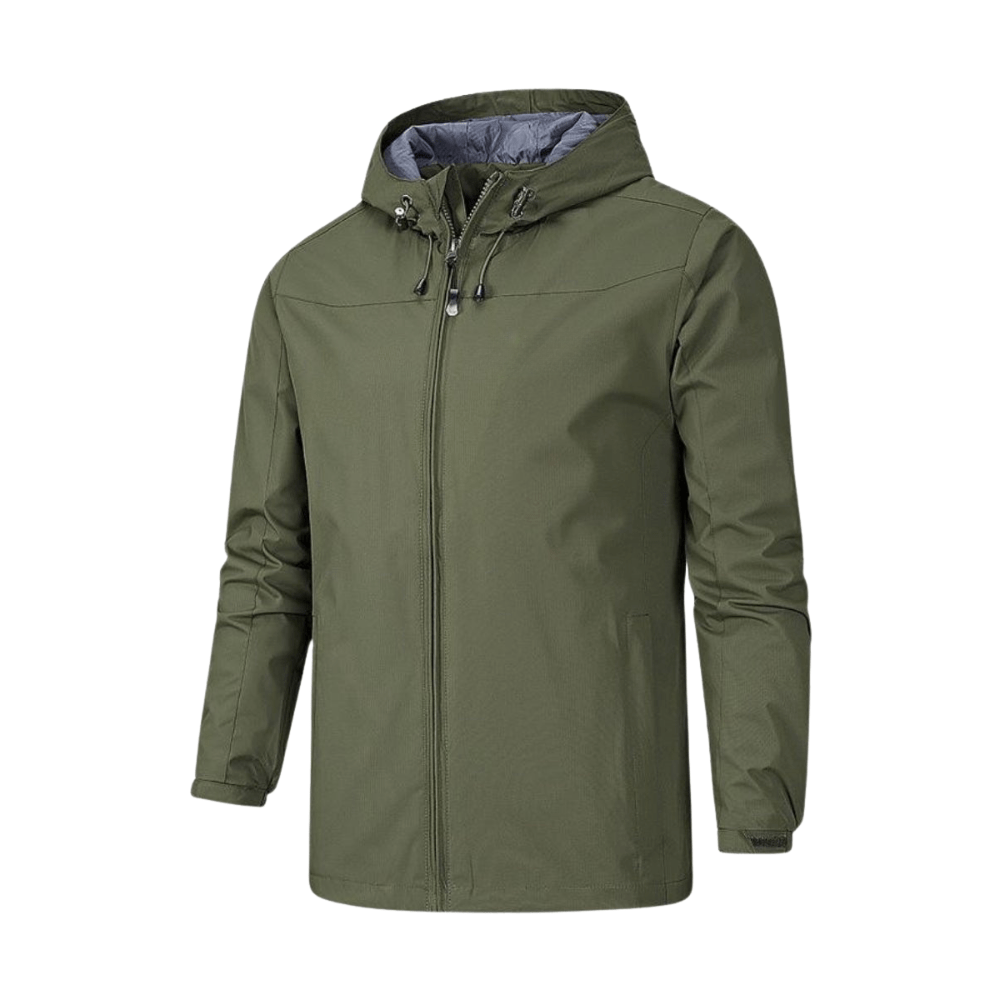 Unisex Waterproof Breathable Rain Jacket Packable Lightweight