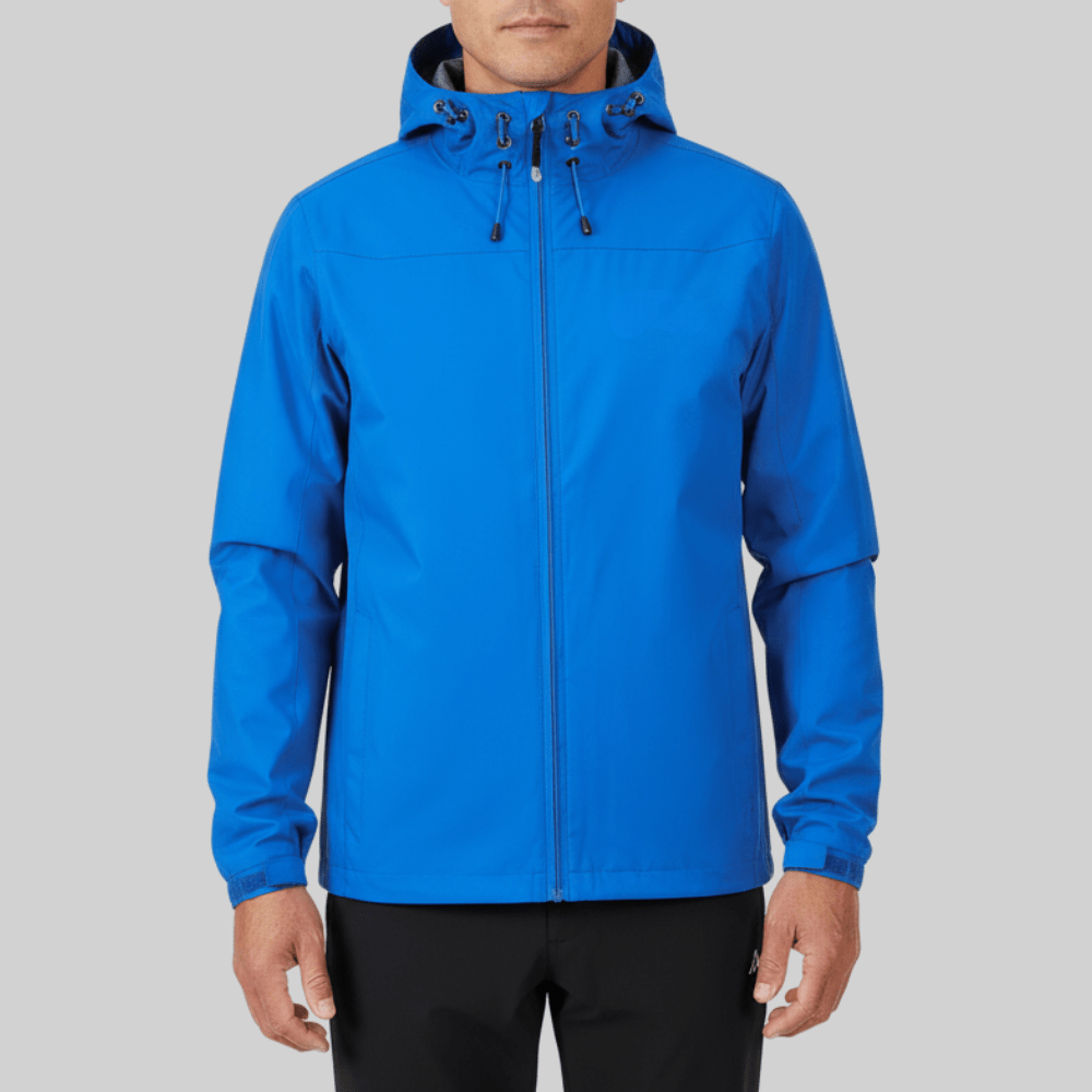 Unisex Waterproof Breathable Rain Jacket Packable Lightweight